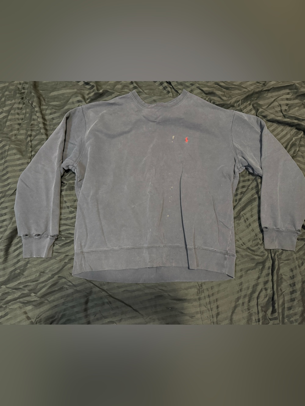 Distressed Polo Ralph Lauren Crewneck Sweatshir